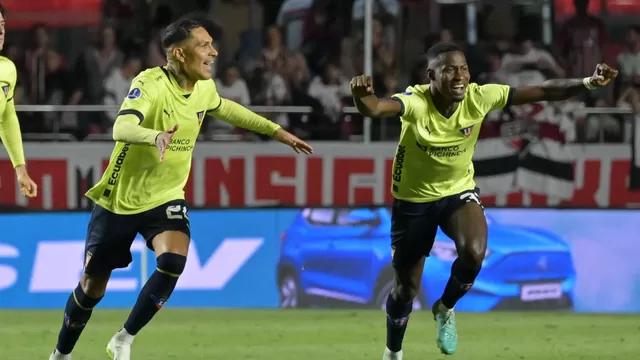 Con Guerrero, LDU avanzó a semis de la Copa Sudamericana tras vencer a Sao Paulo