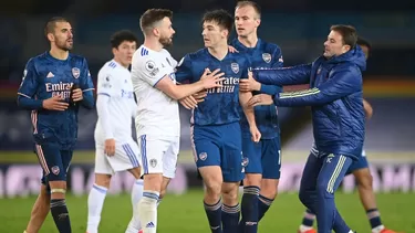 Leeds y Arsenal igualaron en Elland Road. | Foto: EFE