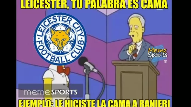 Leicester City ganó sin Claudio Ranieri y generó estos memes-foto-1