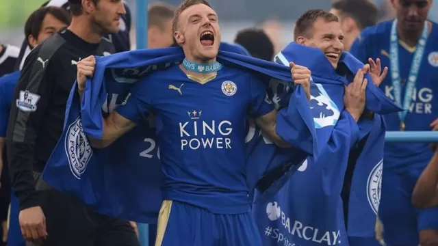 Leicester City: Jamie Vardy demostró así su fidelidad por los &#39;Zorros&#39;