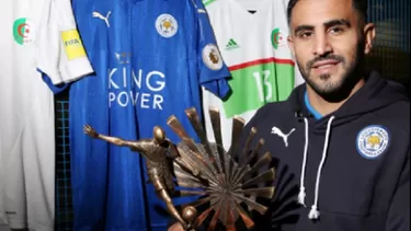 Leicester: Riyad Mahrez elegido Jugador Africano del Año de la BBC