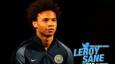 Leroy Sané fichó por el Manchester City persuadido por Guardiola Leroy Sané fichó por el Manchester City persuadido por Guardiola