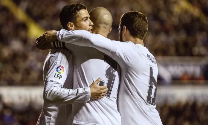 Real Madrid se recuperó y superó 3-1 al Levante por la Liga española ...