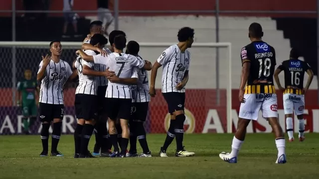 Libertad goleó 5-1 a The Strongest y avanzó a la tercera fase de Libertadores | Foto: AFP.