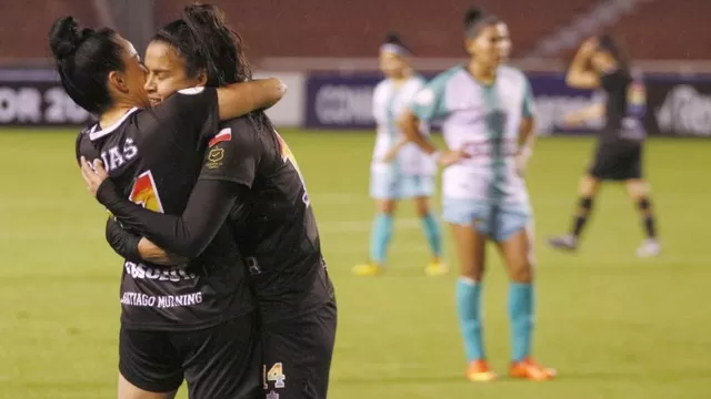 Derrota de Majes se registró en el Estadio del LDU de Quito. | Foto y video: Conmebol