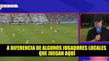 Liga australiana destacó primer gol de Piero Quispe en Sydney FC