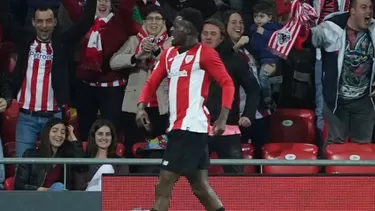 El golazo de Iñaki Williams fue a los 33&#39;.