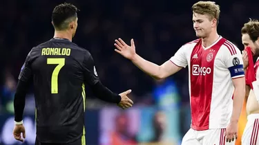 Cristiano y Matthijs de Ligt se enfrentaron en Champions y en la final de la Liga de las Naciones. | Foto: EFE