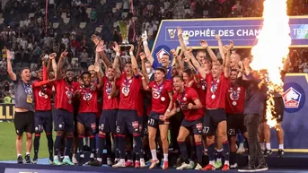 Lille conquistó la Supercopa de Francia tras ganar 1-0 al París Saint-Germain