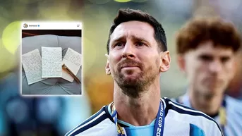 ¡Es oficial!: Lionel Messi anunció su retiro de la Selección de Argentina