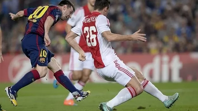 Lionel Messi burló a rival con genial &#39;huacha&#39; y recibió dura patada