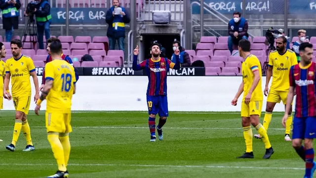 Lionel Messi:  El Cádiz es la víctima número 38 del argentino en LaLiga