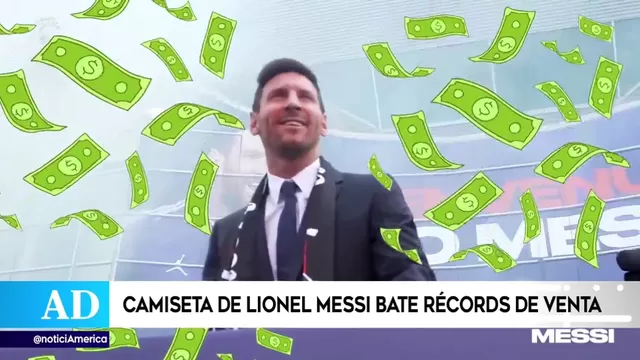 Lionel Messi: Camiseta del argentino rompe récords de ventas en el PSG