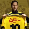 Lionel Messi: Cantolao invita al astro argentino a vestir la camiseta del &#39;Delfín&#39;