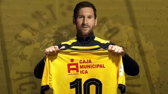 Lionel Messi: Cantolao invita al astro argentino a vestir la camiseta del &#39;Delfín&#39;