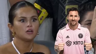 Messi impactó a Selena Gomez: Las caras de la cantante al ver jugar al argentino