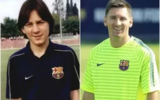 Lionel Messi cumple 14 años en el Barcelona y mostró algo histórico - Noticias de carles-puyol