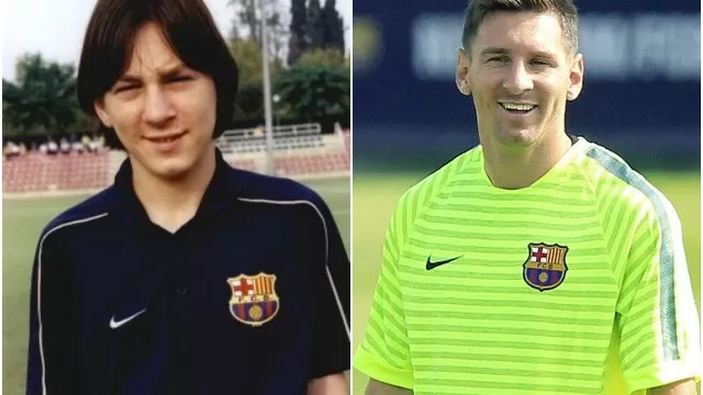 Lionel Messi cumple 14 años en el Barcelona y mostró algo histórico