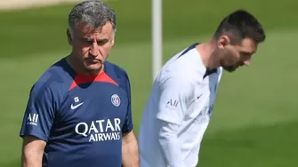 Christophe Galtier habló sobre Messi. | Foto: AFP/Video: Canal N