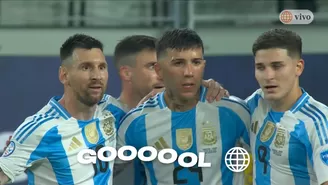 Lionel Messi desvió disparo y convirtió el 2-0 de Argentina sobre Canadá