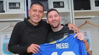 Lionel Messi estará presente en el partido homenaje a Juan Román Riquelme