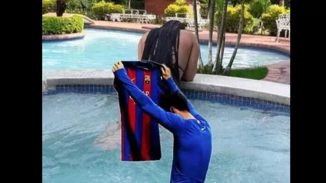 Lionel Messi: estos memes dejó su festejo con la camiseta en el Bernabéu-foto-4
