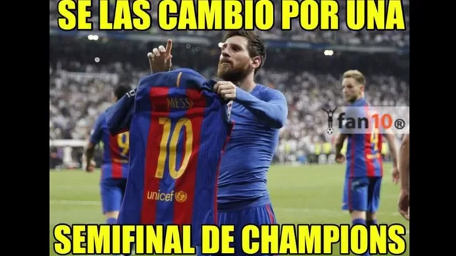 Lionel Messi: estos memes dejó su festejo con la camiseta en el Bernabéu-foto-9
