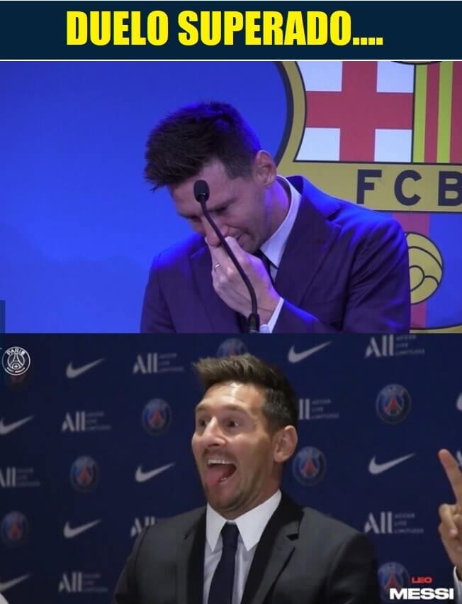 Lionel Messi fue presentado en PSG y desató una ola de divertidos memes.