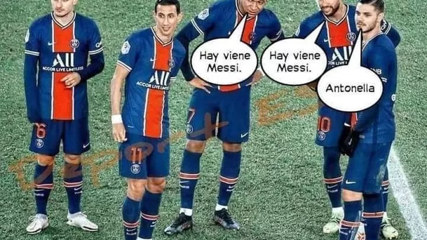 Lionel Messi fue presentado en PSG y desató una ola de divertidos memes.