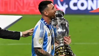 Lionel Messi alcanzó su título número 45 en su carrera como futbolista profesional. | Video: Canal N. 