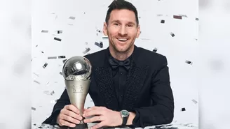 Lionel Messi: &quot;Gracias a todos los que hicieron posible que ganara The Best&quot;