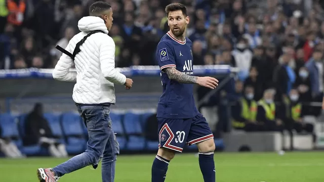 Lionel Messi: Hincha del Marsella irrumpió en la cancha y frenó ataque del argentino