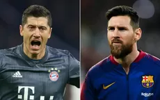Lionel Messi: Lewandowski se aleja en la lucha por la Bota de Oro - Noticias de balon-oro