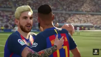 Lionel Messi luce su nuevo look en el último tráiler de FIFA 17