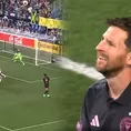 Lionel Messi marcó GOLAZO en el Inter Miami vs Philadelphia y se lo DEDICÓ a su padre