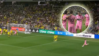 Lionel Messi marcó impresionante golazo de tiro libre en el Inter Miami vs Columbus Crew