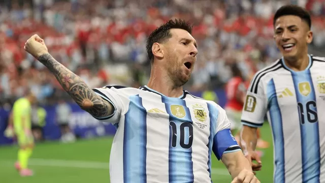 40 años exactos después de la hazaña de Maradona ante Inglaterra, Messi vuelve a poner a Argentina en lo más alto del mundo. | Reuters by TROY TAORMINA