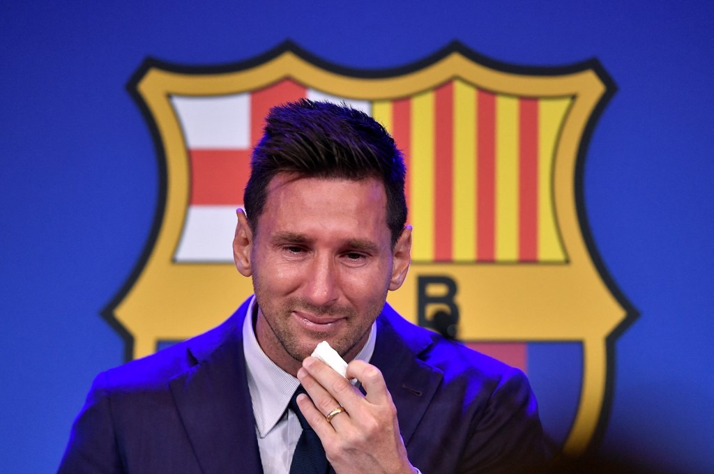 Messi se despidió del FC Barcelona | Foto: AFP.