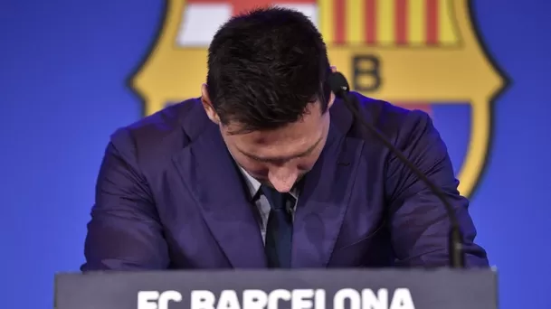 Messi se despidió del FC Barcelona | Foto: AFP.