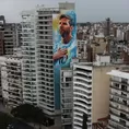 Lionel Messi: Un mural &quot;de otra galaxia&quot; fue inaugurado en su natal Rosario