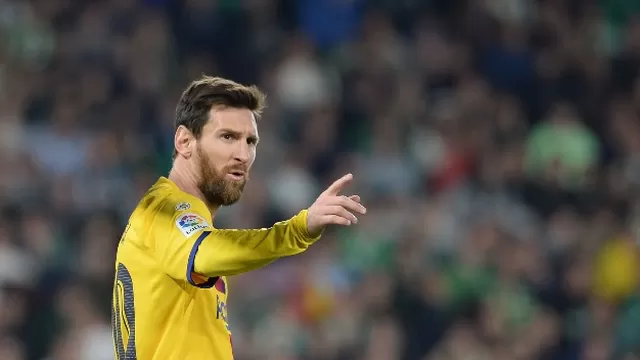 Messi lleva 14 goles y 12 asistencias en la temporada 2019-2020. | Foto: AFP