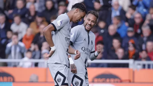 Sin Lionel Messi, PSG derrotó 2-1 al Lorient por la Ligue 1 de Francia