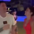 Lionel Messi a pura cumbia y a los besos en fiesta por Navidad