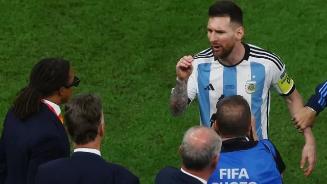Lionel Messi: ¿Qué le reclamó el argentino a Van Gaal tras el partido?