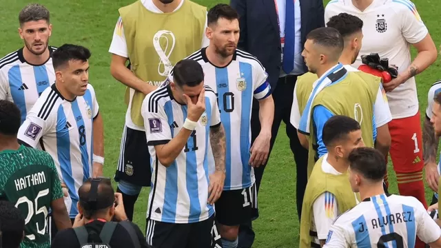 Lionel Messi reaccionó así a la caída de Argentina en su debut en Qatar 2022