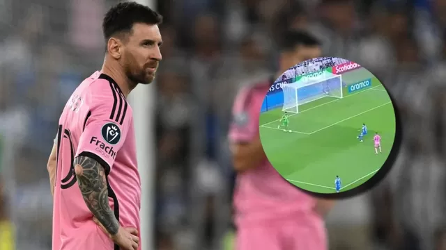 Lionel Messi reaccionó así a blooper de arquero del Inter Miami que acabó en gol