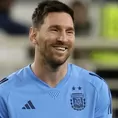 Lionel Messi realizó su primer entrenamiento con la Scaloneta en Qatar