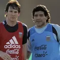 Lionel Messi reveló cómo se enteró de la muerte de Diego Maradona