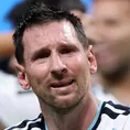 Messi rompió el silencio tras llorar desconsoladamente por Argentina: "No es fácil..."