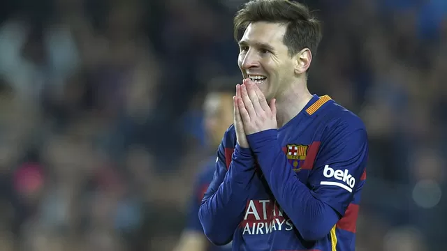 ¿Lionel Messi fuera del Atlético vs. Barcelona? (Foto: AFP)
